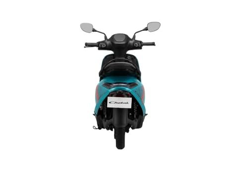 Chetak C2501 by Bajaj Auto High Speed Electric Scooter with charger - Ocean Teal Matte - Ex-Showroom Amazon.in: Car & Motorbike - Image 5