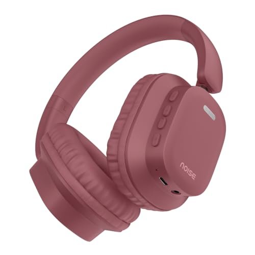 Noise Newly Launched Airwave Max 2 Wireless On-Ear Headphones with 50H Playtime, 40mm Drivers - Deep Bass, 3 Preset EQ Modes, 40m/s Low Latency, Dual Pairing,BT V5.3 (Burgundy)  Amazon.in: Electronics
