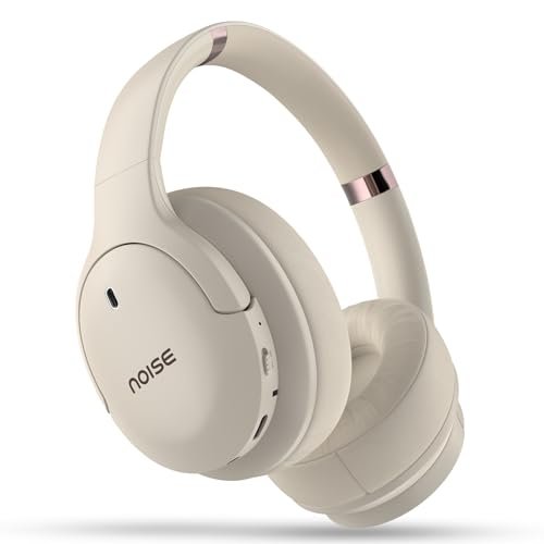 Noise Airwave Max 4 Wireless Over Ear Headphones with 70H Playtime, ENC, 40mm Driver, Low Latency(up to 40ms), Dual Pairing, BT v5.4 (Calm Beige) (AUD-HDPHN-4-BEIGE)  Amazon.in: Electronics