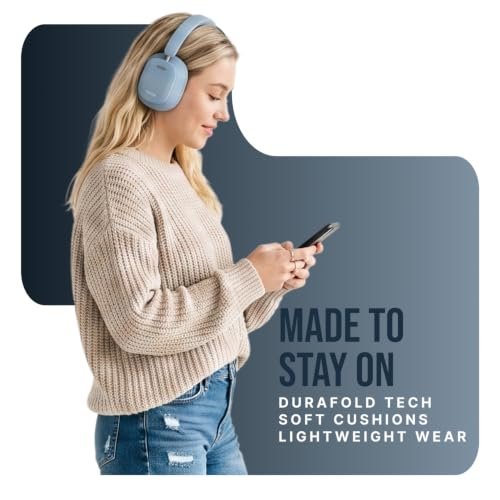 Noise Newly Launched Airwave Max 2 Wireless On-Ear Headphones with 50H Playtime, 40mm Drivers - Deep Bass, 3 Preset EQ Modes, 40m/s Low Latency, Dual Pairing,BT V5.3 (Burgundy) Amazon.in: Electronics - Image 6