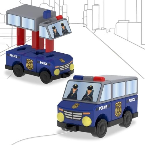 Buy Li'l Wizards Build Your Own Police Van | Build, Stack & Play Educational Engineering Toy | Construction & Stacking Toy for Kids | Shape Identification STEM Learning Set | Gift Set for 3–6 Years Kids Online at Low Prices in India - Amazon.in
