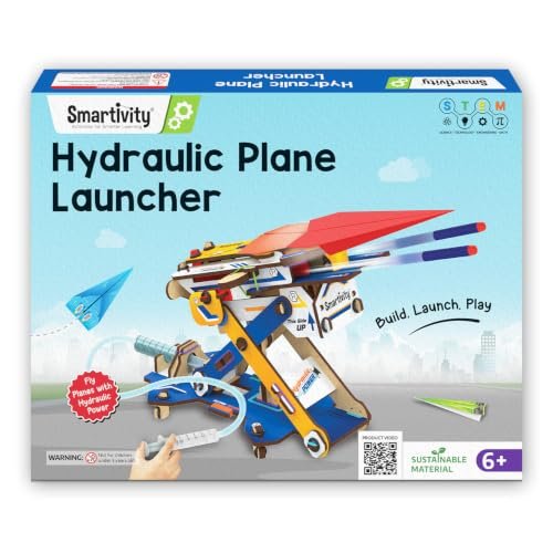 Smartivity 2in1 Hydraulic Aeroplane & Dart Launcher for Kids 6-14 | Shoots Planes & Darts Far in Air | DIY Science Toy | Birthday Gift for Boys & Girls Ages 6-14 Years  Amazon.in: Toys & Games